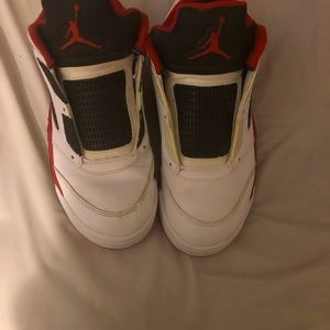 Jordan retro 5 low g5 fire red 2016
